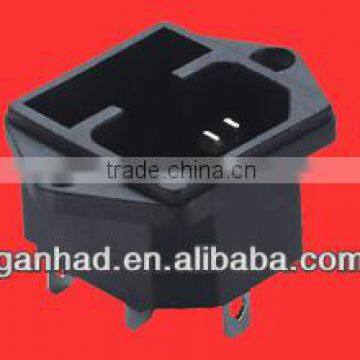 IEC C14 socket with switch