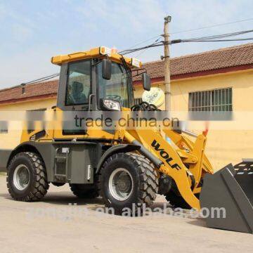 Qingdao Zongjin WOLF Loader ZL16 with snow bucket