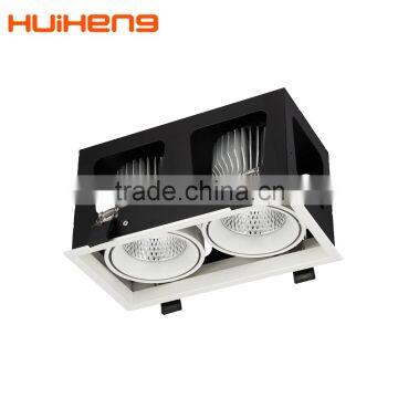 Project Office 20w*2 Adjustable Cob Led Double Downlight photo-3