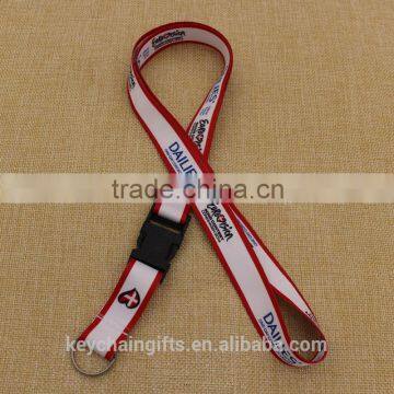 Popular Customized sublimated full color printed lanyard