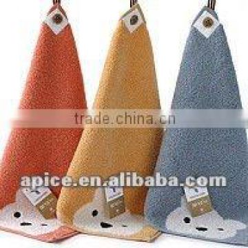 wholesale cotton tea towel with embroidery bear