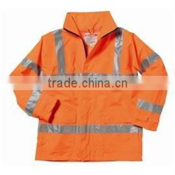 Hi-Visibility Waterproof Jacket with 3M Tape