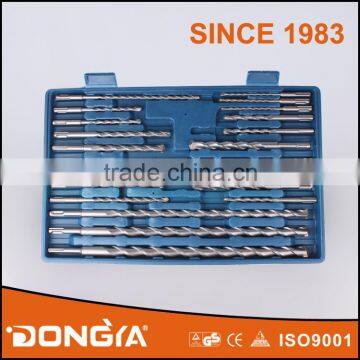 BMC Package 19 PCS Set SDS Hammer Drill Bits