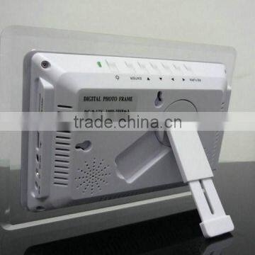 OEM 7 Inch HD TFT LCD Digital Photo Frame With Slideshow Transparent Picture Frame Alarm Clock MP3 MP4 Movie Player Quality Choice photo-2