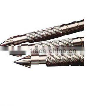 bimetallic screw barrel/screw and barrel extruder/extruder screw barrel for upvc pipe