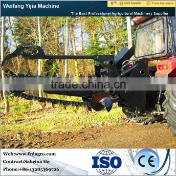 Multifunctional tractor use walking behind trencher with high performance