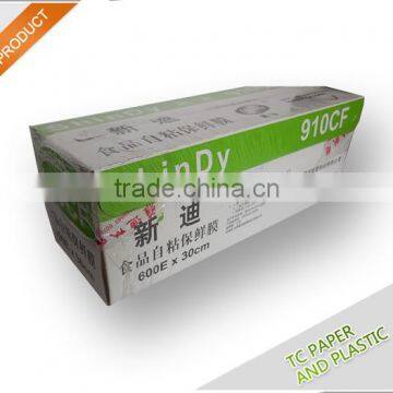 clear plastic film wholesale soft PE cling film for food wrapping pe plastic wraps stretch film