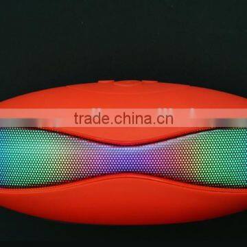 2016 New Products in China Pusle Led Light Portable Colorful Wireless Speaker Bluetooth for Iphone 6 photo-5