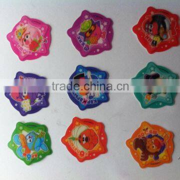 PET,PVC,PP +Changing picture 3d lenticular sticker