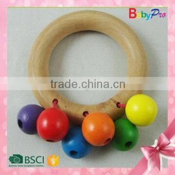 2015 China Hot Sale Promotional Baby Toys Wooden Baby Rattle photo-2