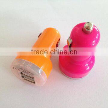 Customized colors dual USB micro mobile charger 5V 2.1+1A micro USB cell phone charger