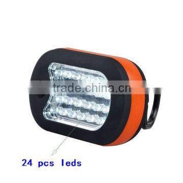 Plastic Material And Super Bright Magnet LED Work Flashlight With Hook photo-5