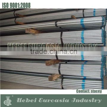 BS1387 Hot Dipped Galvanized Carbon Steel Pipe