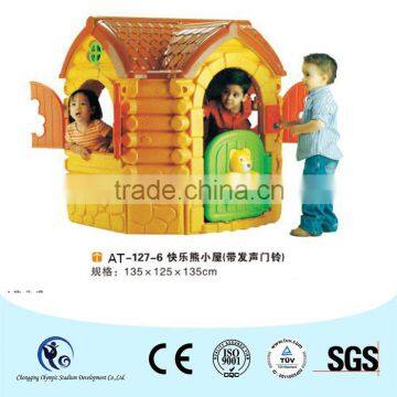 Home use HAPPY BEAR cabin with door bell for your kids!