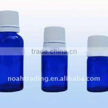 Coblat blue printed glass cosmetic essential oil bottle, 15ml essential oil glass bottle, 30ml essential oil glass bottle