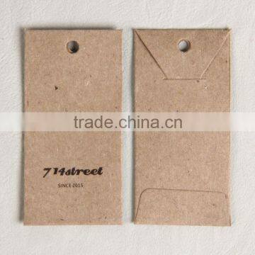 Kraft Paper Spare Button Bag With Silk Screen Printing for Frock Coat photo-3