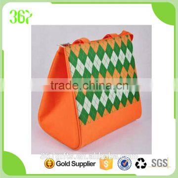 Tote lunch bag foldable cooler bag with aluminum foil                        
                                                                                Supplier's Choice