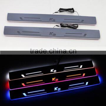 1 Pair Car LED Flash Door Sills For Front Door Moving Scuff Plate Light Door Light For KIA K2 RIO 2012 2013 2014 2015 2016                        
                                                Quality Choice