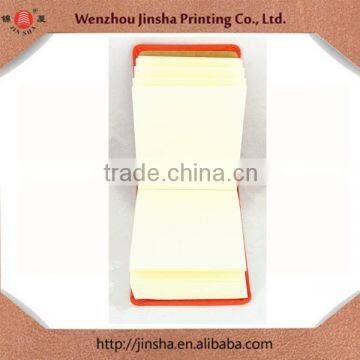 Wholesale Sticky Leather Notepad photo-3