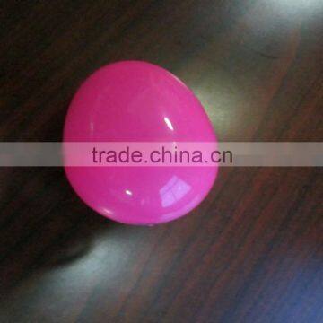 Plastic egg shaped toy