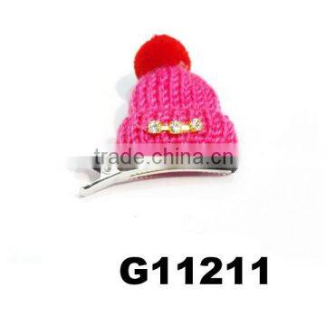 Custom Fur Rabbit Ears Kids Baby Hair Clips Wholesale China photo-3