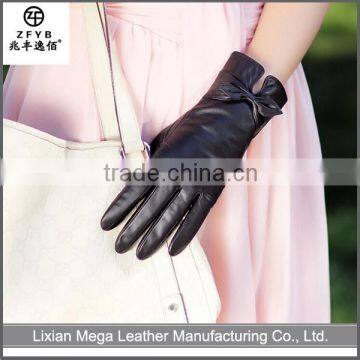 China wholesale custom Ladies Dress Leather Gloves