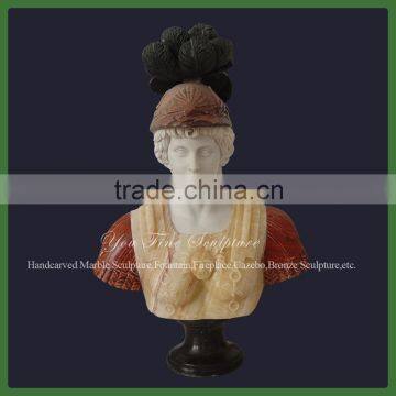 Indoor Famous Marble Decorative Bust Statue