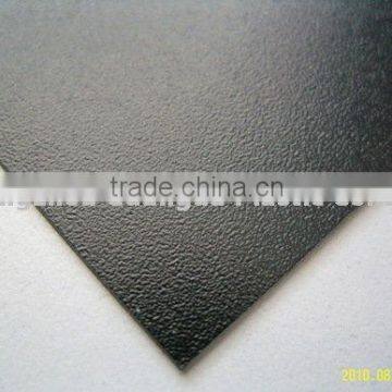 Black matt PVC sheet