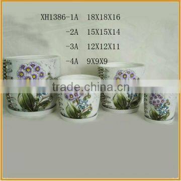 Factory wholesale garden handmade craft flower pot