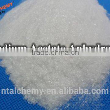 Food grade preservatives Sodium Acetate Anhydrous