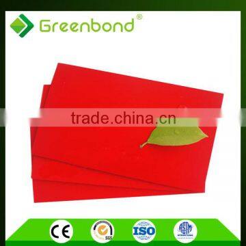 GREENBOND exterior and interior Factory prices acp sheet manufacturers