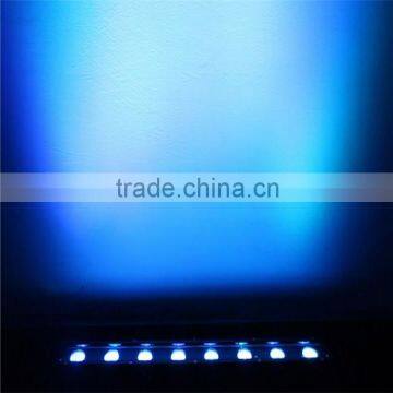 High Quality 8*Tri-3W RGB Battery IR Remote LED Wall Wash Light photo-5