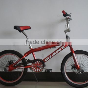 20" low price freestyle bike red color