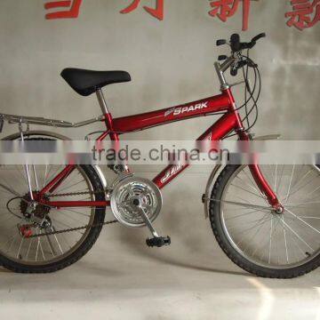 20" red BMX bike MTB model