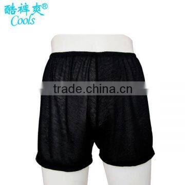 Men's Black Cotton Underpants