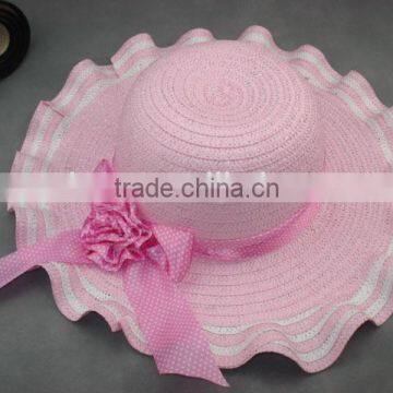 Low price Nice looking fashionable summer visor cap wide brim