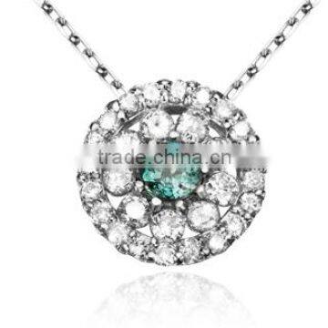 Fine jewelry gem pendant