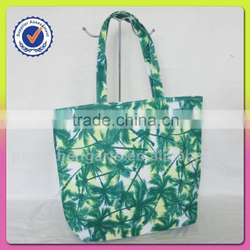 The Beach tree bag with polyester beach handbags