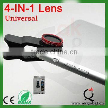 Universal Clip Camera Phone Lens Wide Angle Lens Marco Fisheye CPL Filter Lens for IPhone 6 Samsung Galaxy S3 S4 S5 S6 Note 4 photo-4