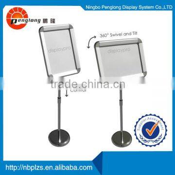 Sign Holder Graphic Pedestal Snap Frame A4 t-stand poster