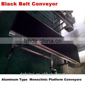 Aluminum Mini Black Antistatic ESD Monoclinic Platform Belt Conveyor