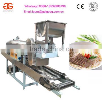 Chinese snack steamed cold rice noodles making machine