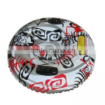 1 rider new design round pvc inflatable snow tube