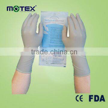 Disposable Lightly Powdered Latex Sterile Surgical Gloves(CE/FDA)