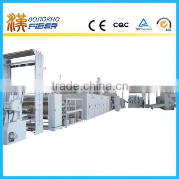 Thermal bonding machine, nonwoven oven