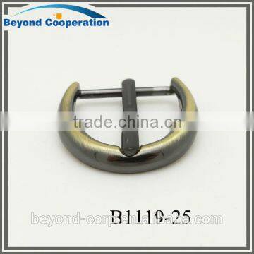 25mm Brush Antique Brass MS. MRS. Decorative Waist Strap Buckle photo-4