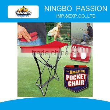 Pocket chair / folding chair / metal chair