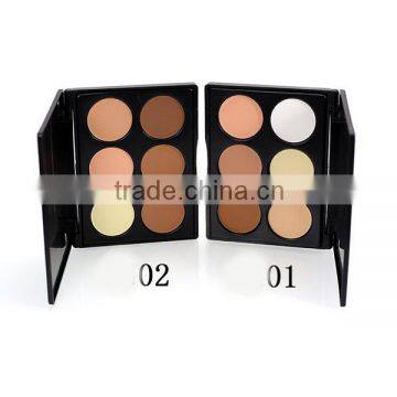 High Quality 6 Color Face Powder Foundation Waterproof Makeup Foundation photo-6