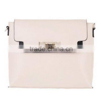 Lady PU leather messenger bag