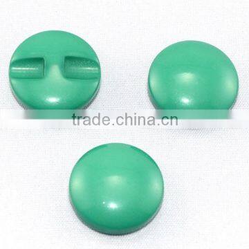 fashion solid color plastic shank button for clothing